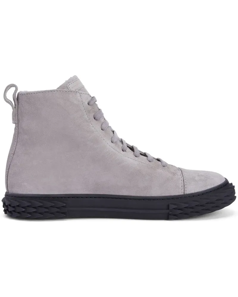Giuseppe Zanotti Ecoblabber High-Top-Sneakers - Grau Grau