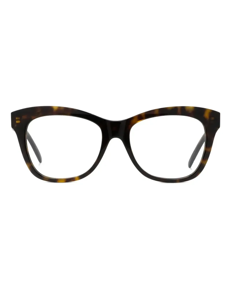 Givenchy tortoiseshell-effect cat-eye glasses - Braun Braun