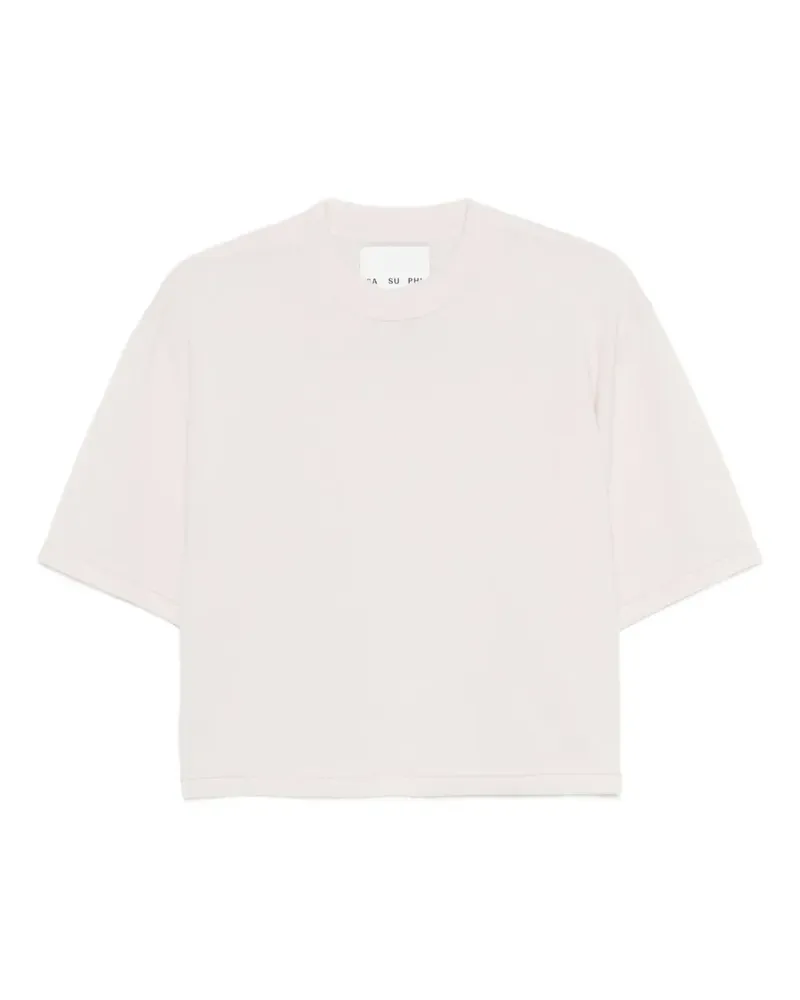 Sa Su Phi T-Shirt aus Kaschmir - Nude Nude