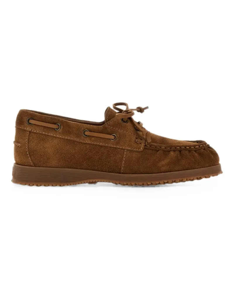 Hogan Traditional Segelschuhe - Braun Braun