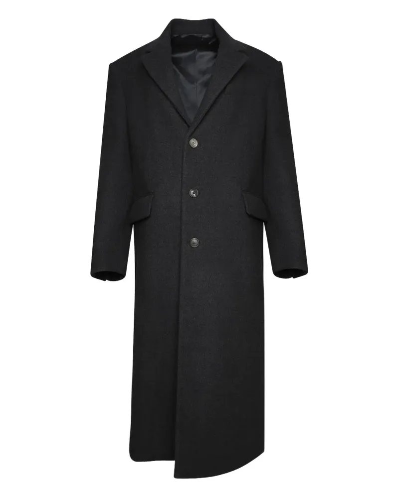 WARDROBE.NYC Einreihiger Mantel - Grau Grau