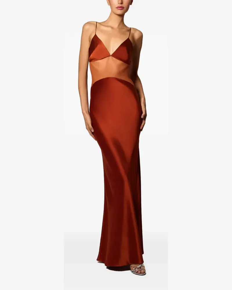 Kiki De Montparnasse Maxim maxi dress - Braun Braun