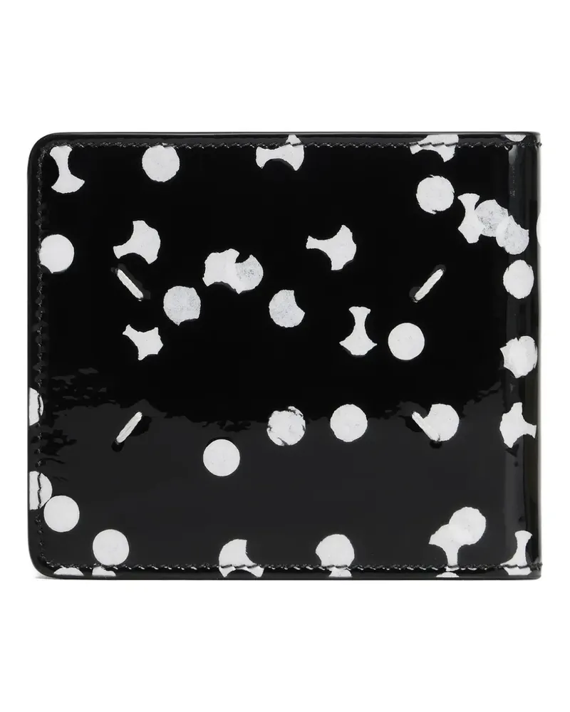 Maison Margiela confetti-print wallet - Schwarz Schwarz