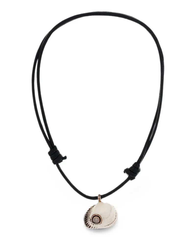 DEZSO Edul Shell polki-diamond necklace - Rosa Rosa