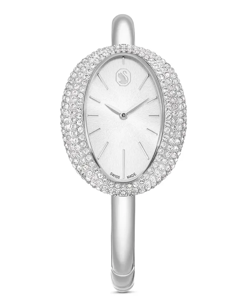 Swarovski Imber Crystalline 35mm bangle watch - Silber Silber