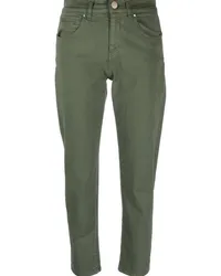 Lorena Antoniazzi Halbhohe Slim-Fit-Jeans Grün