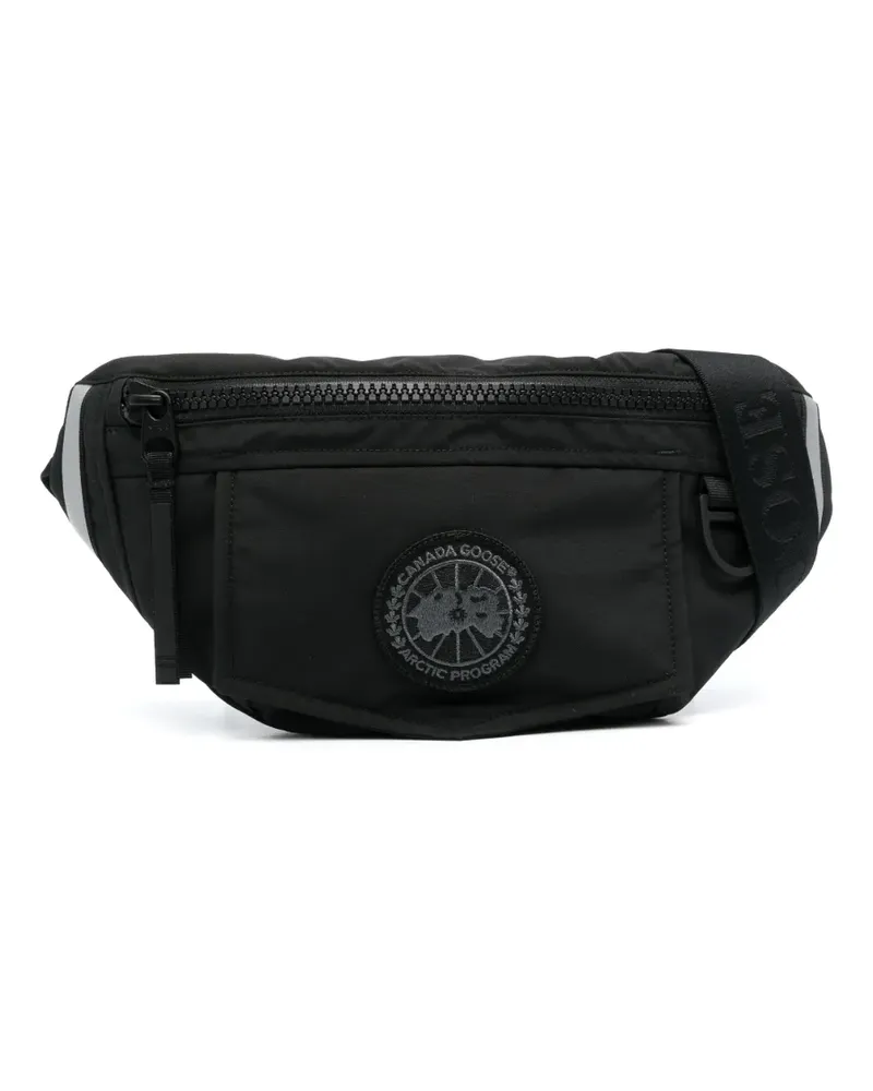 Canada Goose Wasserdichte Cordura Gürteltasche - Schwarz Schwarz