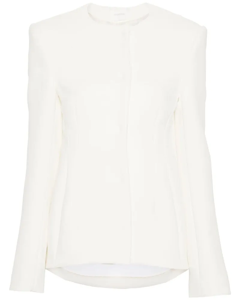 SPORTMAX Taillierte Jacke mit Abnähern - Nude Nude