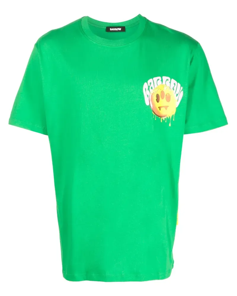 BARROW T-Shirt mit grafischem Print - Grün Grün