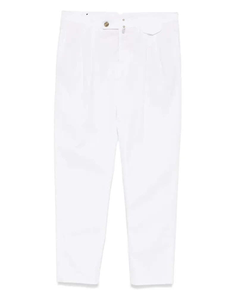 Incotex Hose mit geradem Bein - Weiß Weiß
