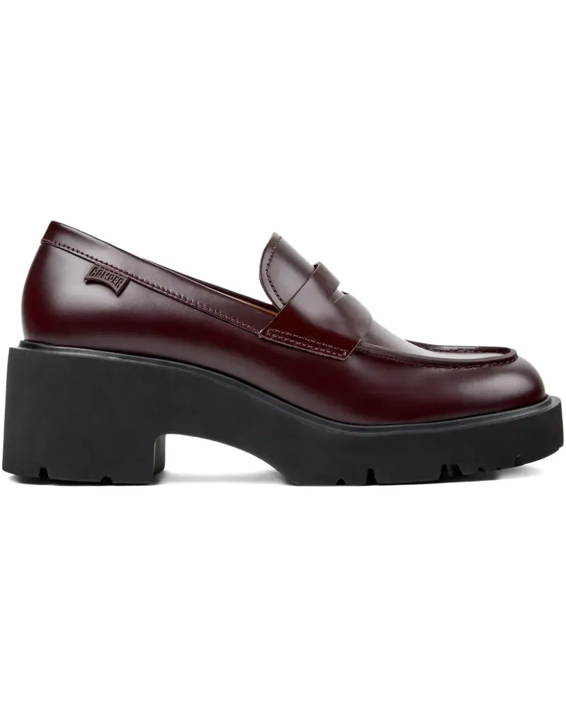 Camper Milah Penny-Loafer - Rot Rot