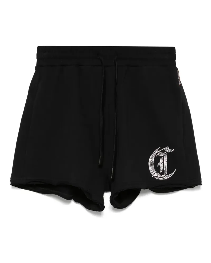 Just Cavalli Shorts mit Logo - Schwarz Schwarz