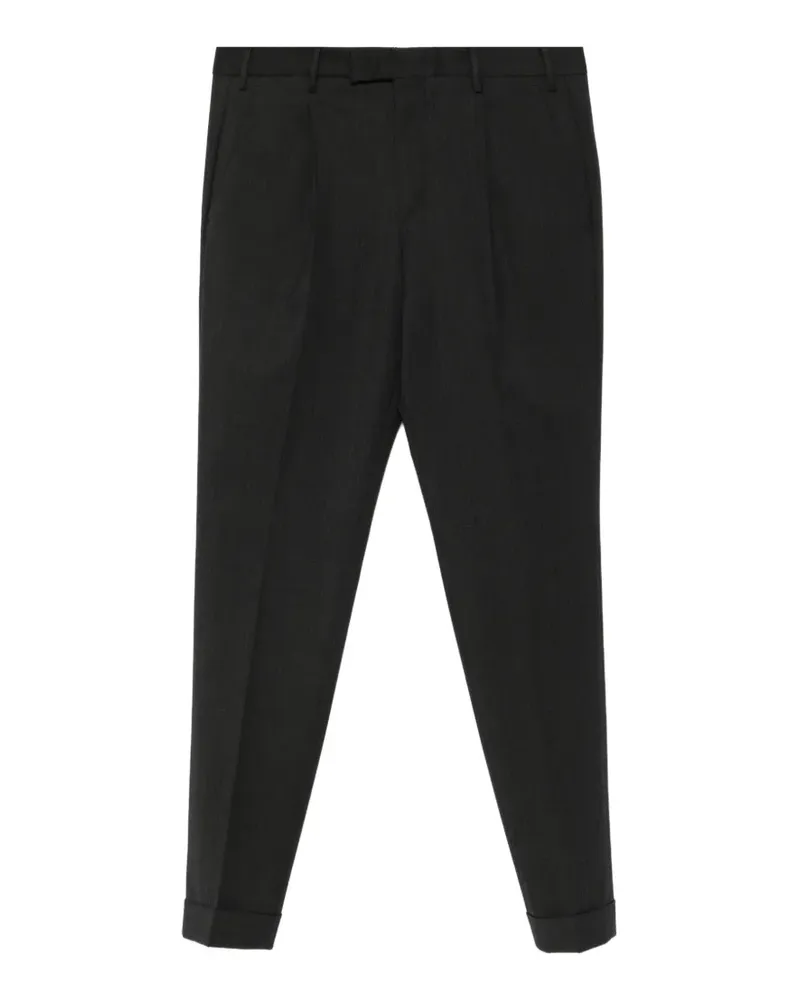 PT TORINO Hose mit Bundfalten - Grau Grau