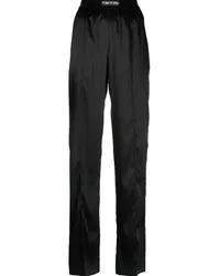 Tom Ford Taillenhose mit geradem Bein Schwarz