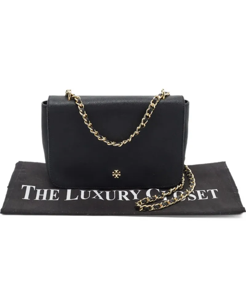 Tory Burch Emerson Schultertasche - Schwarz Schwarz