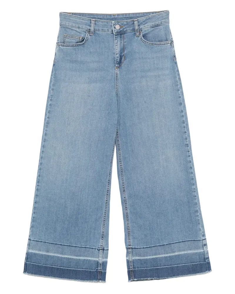 Liu Jo Klassische Cropped-Jeans - Blau Blau