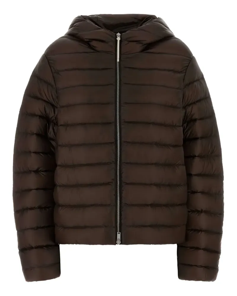 Jil Sander zip-up down jacket - Braun Braun
