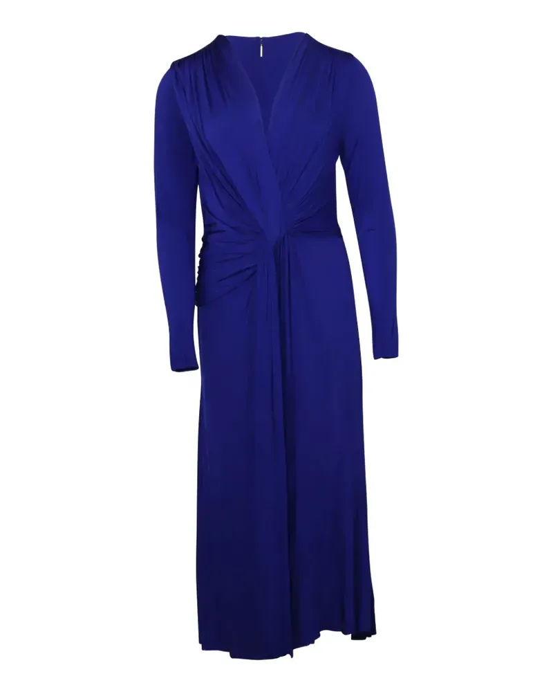 Jason Wu butterfly twist drape dress - Blau Blau