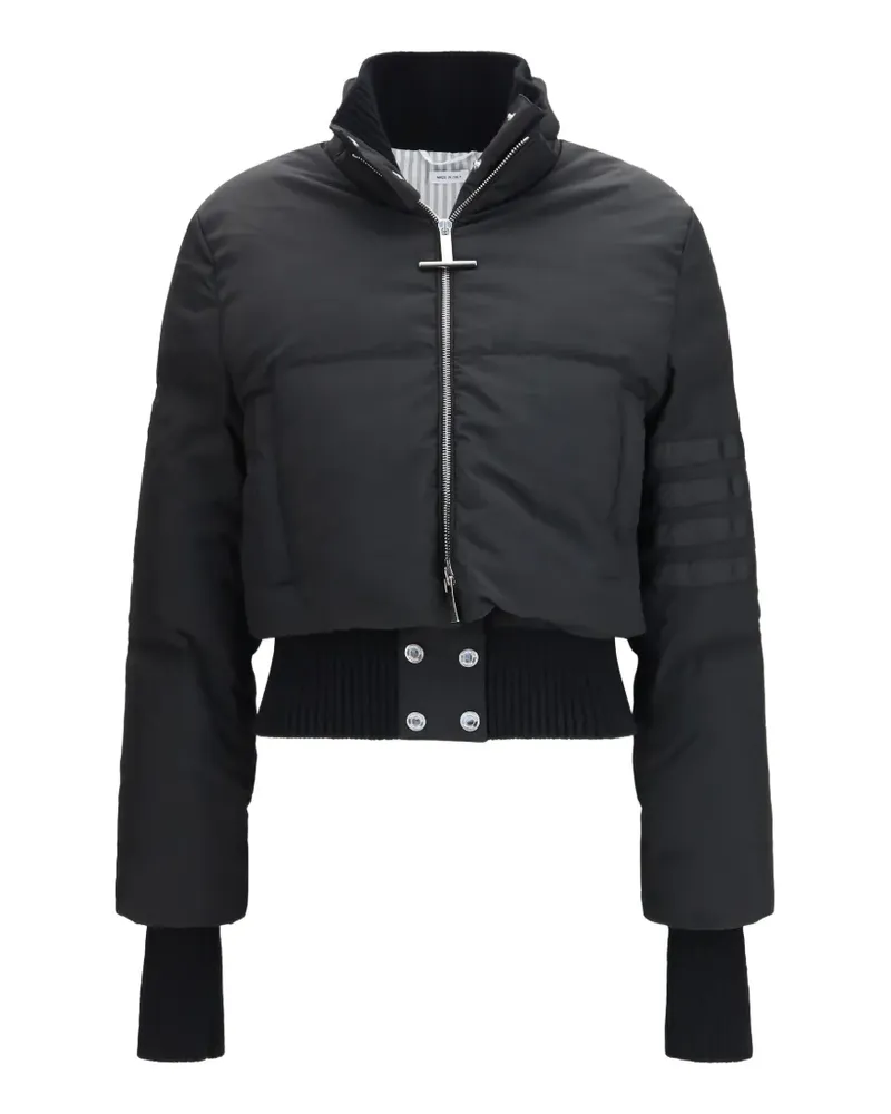 Thom Browne Jacke mit Reißverschluss - Schwarz Schwarz