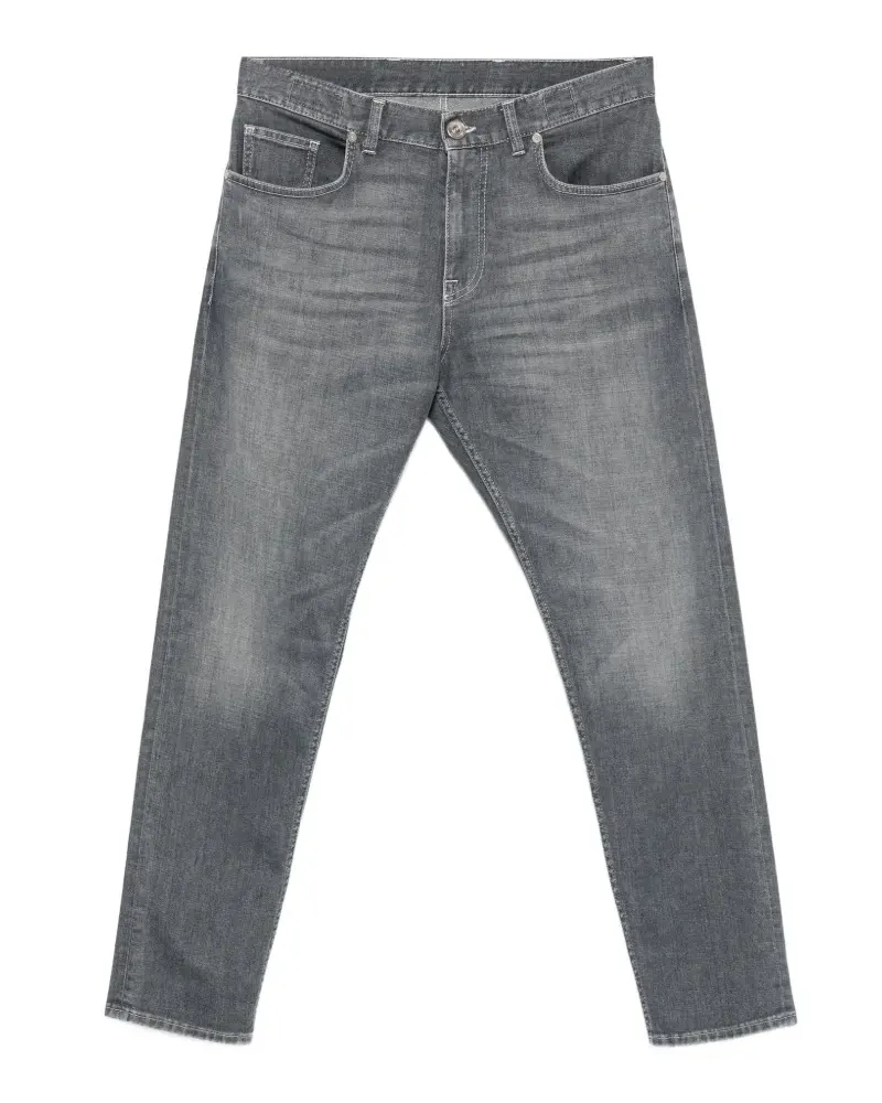 Eleventy Ausgeblichene Slim-Fit-Jeans - Blau Blau