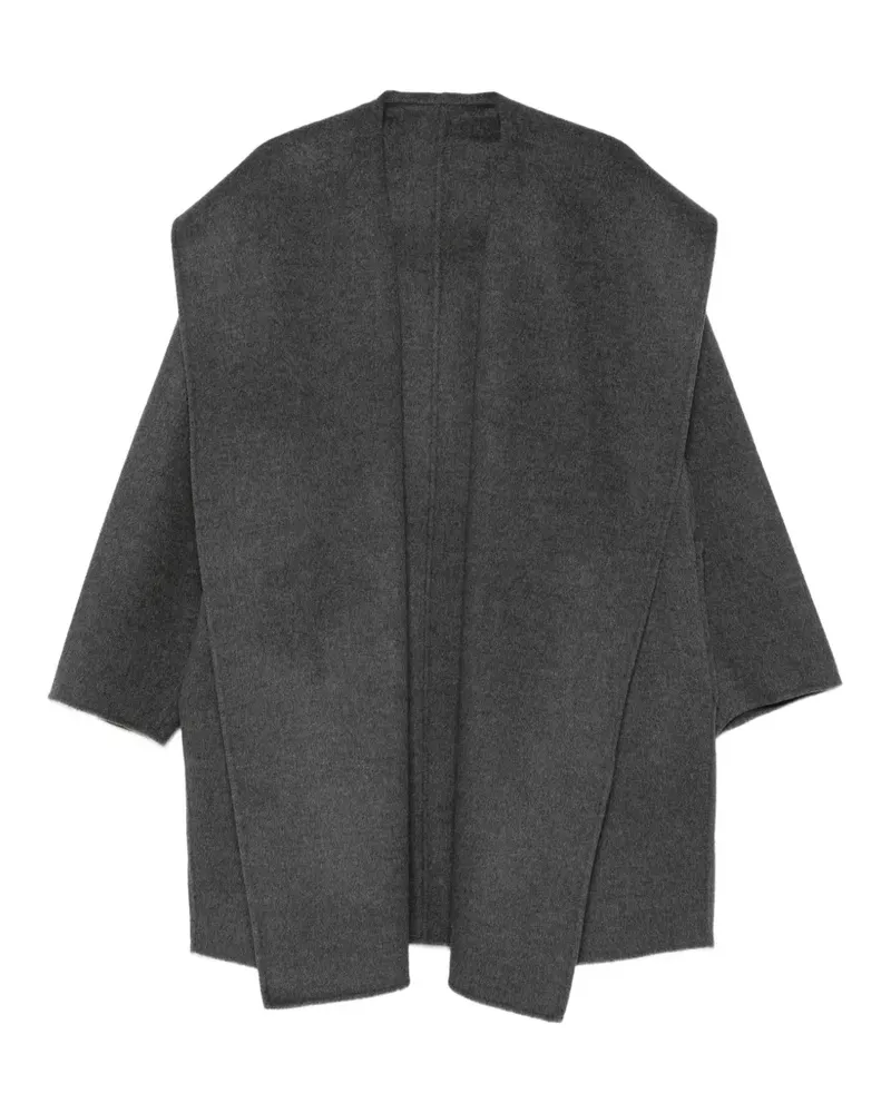 Totême hooded wool coat - Grau Grau