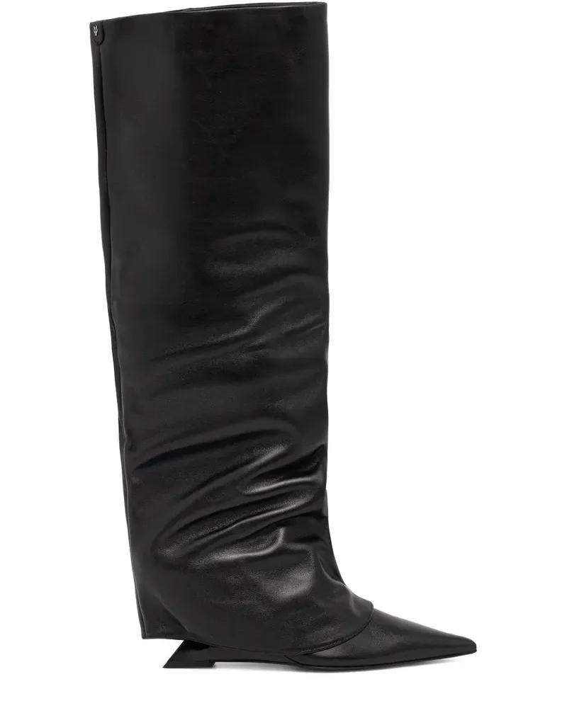 Naked Wolfe Stated Stiefel 70mm - Schwarz Schwarz