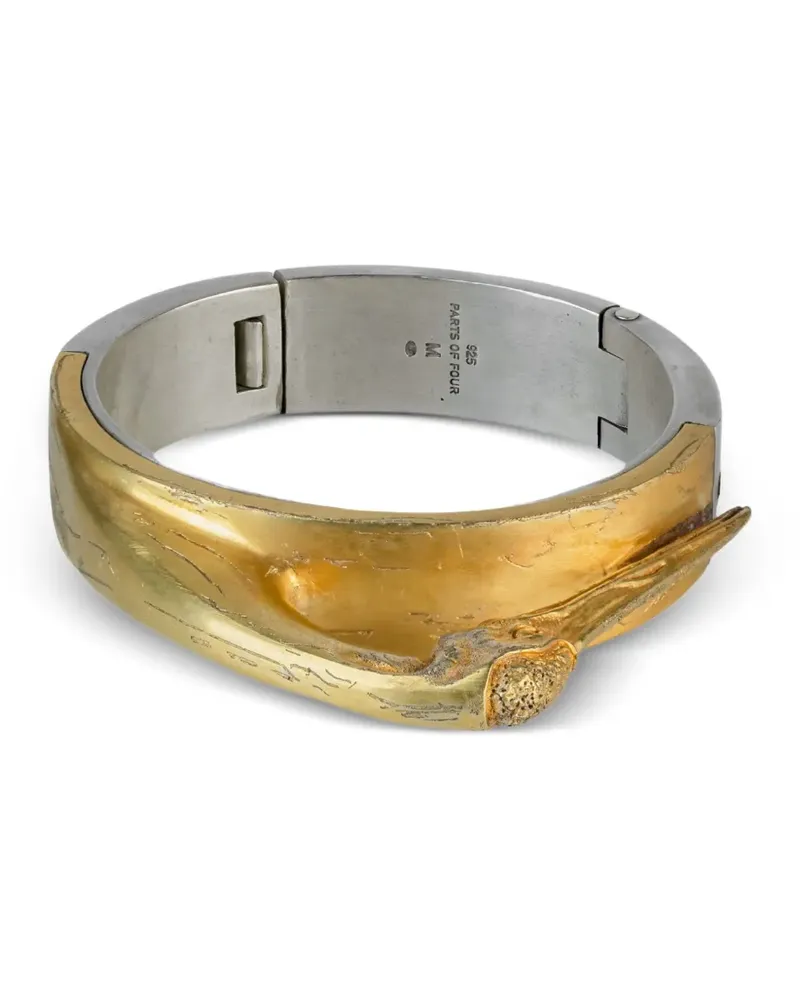 Parts Of Four x Dualflow Sistema Armband - Silber Silber