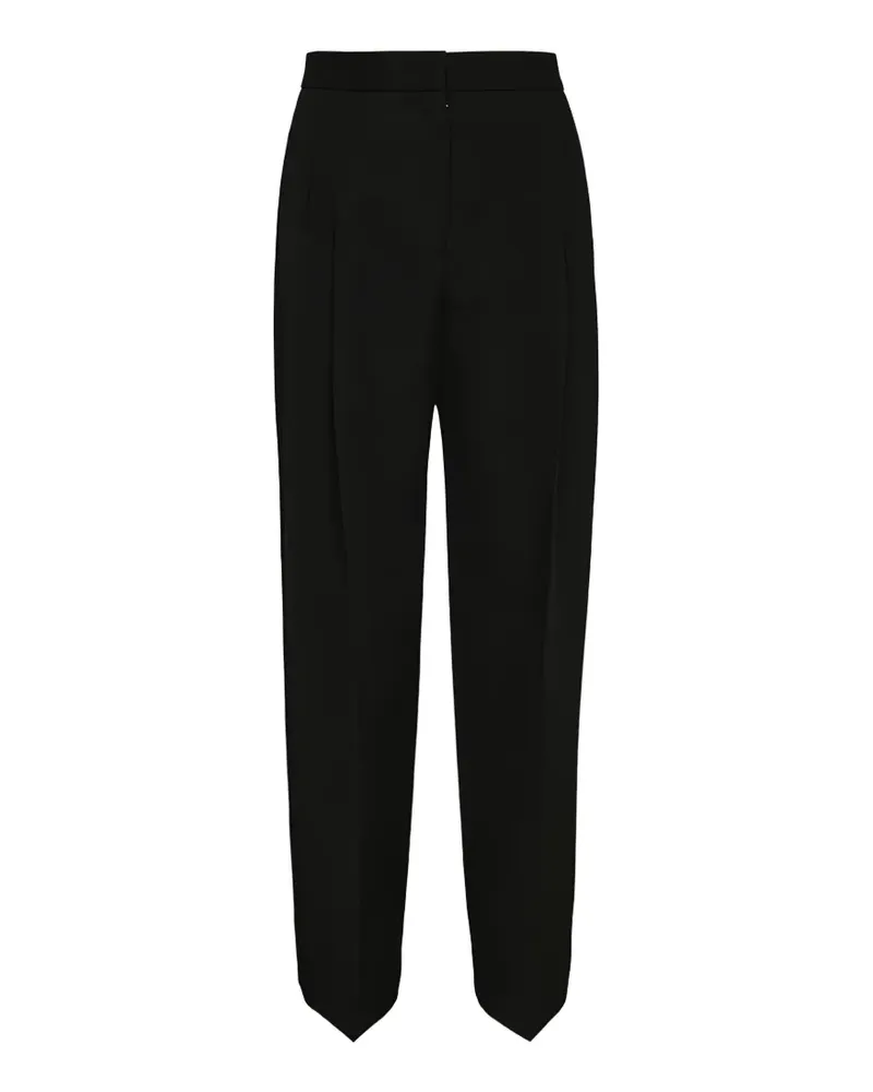 Jil Sander Plissierte Hose - Schwarz Schwarz