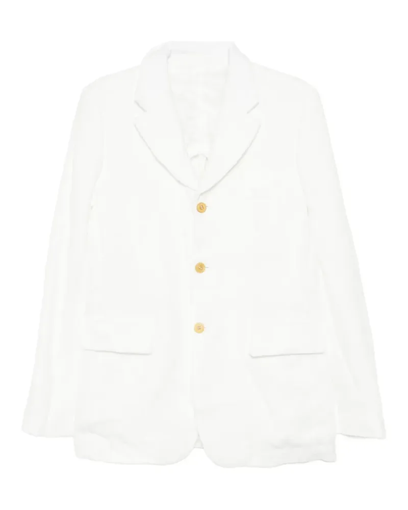Comme des Garçons textured blazer - Weiß Weiß