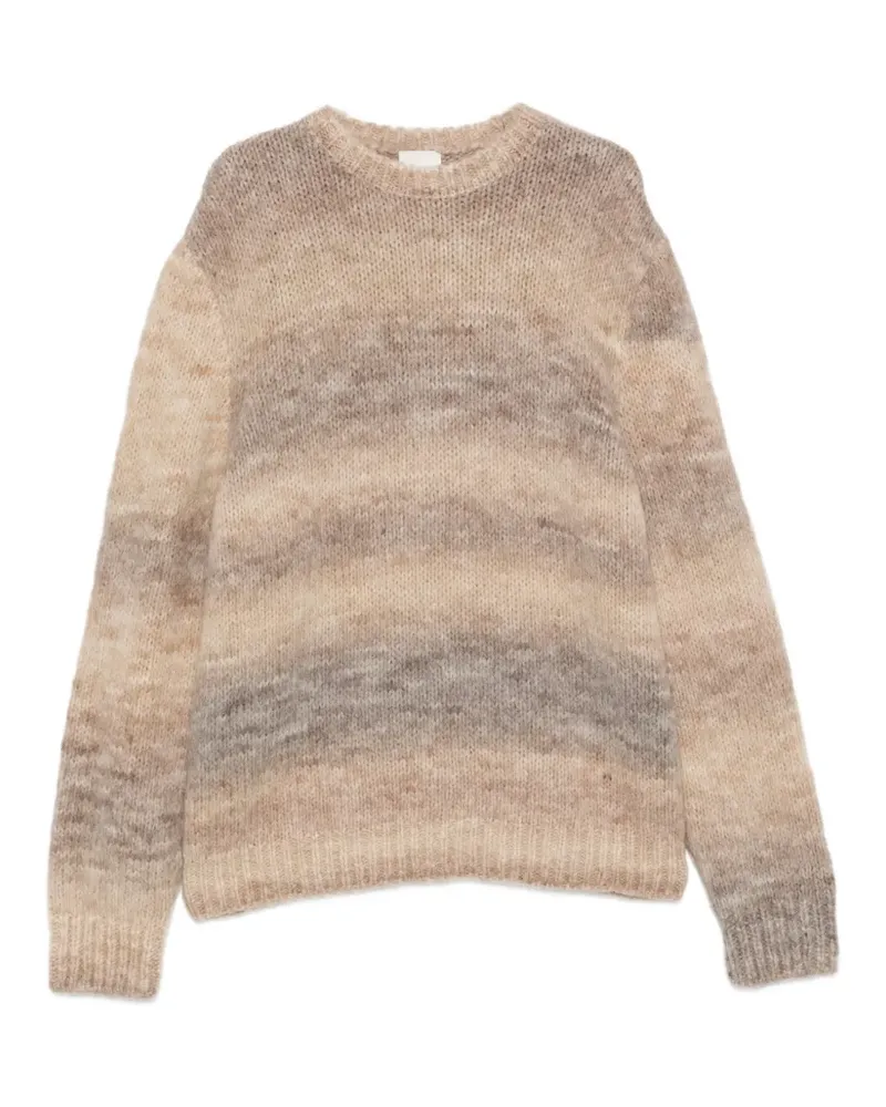 A.P.C. Pullover mit Farbverlauf - Nude Nude
