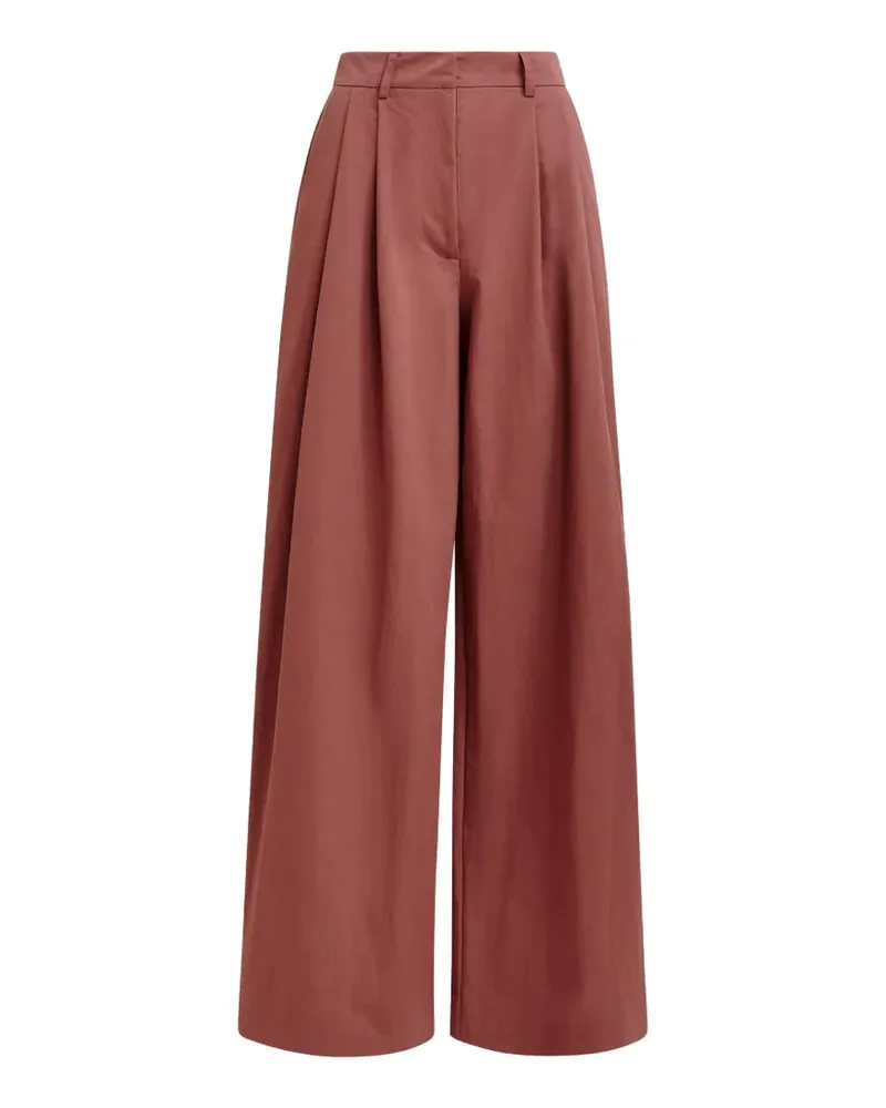 Essentiel pleated trousers - Orange Orange