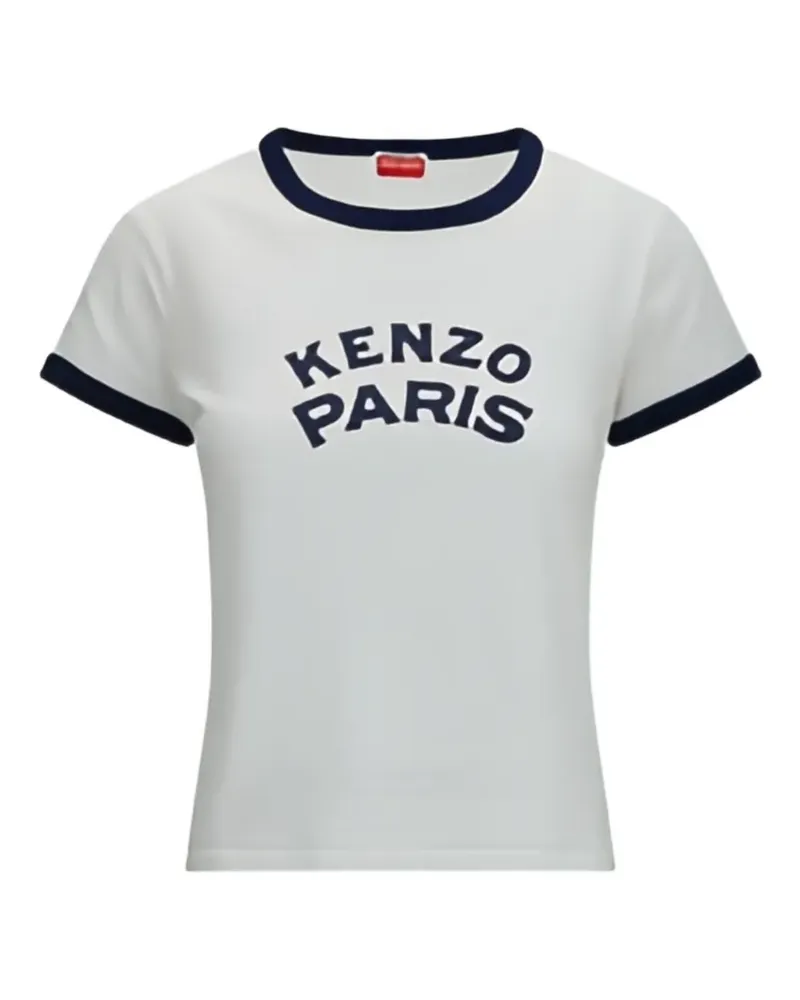 Kenzo Paris Emblem T-shirt - Weiß Weiß