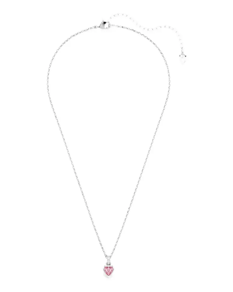 Swarovski Halskette mit Herzanhänger - Silber Silber