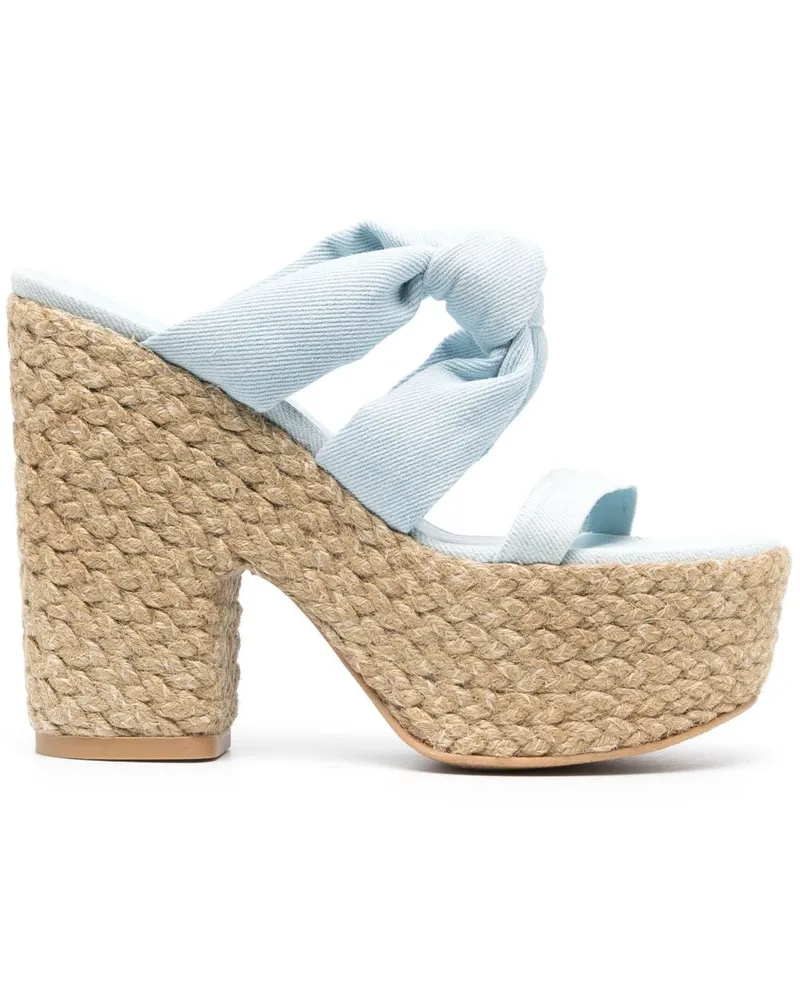 Stuart Weitzman Playa Sohigh Sandalen 145mm - Blau Blau
