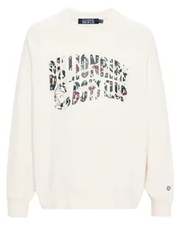 Billionaire Boys Club Duck Sweatshirt mit Logo-Print Nude