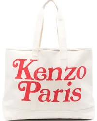 Kenzo Großer Utility Shopper Nude