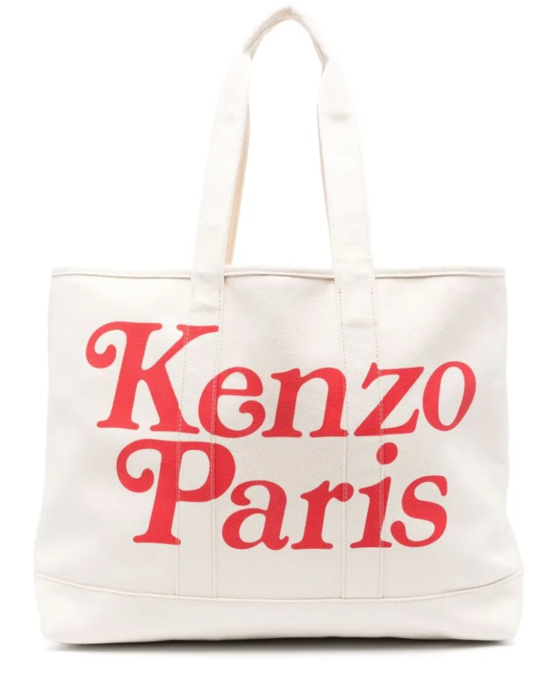 Kenzo Großer Utility Shopper Nude