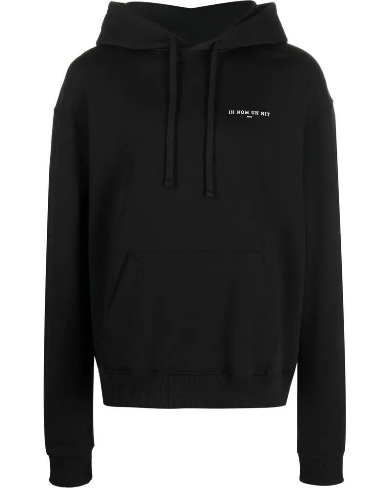 IH NOM UH NIT Hoodie mit grafischem Print - Schwarz Schwarz
