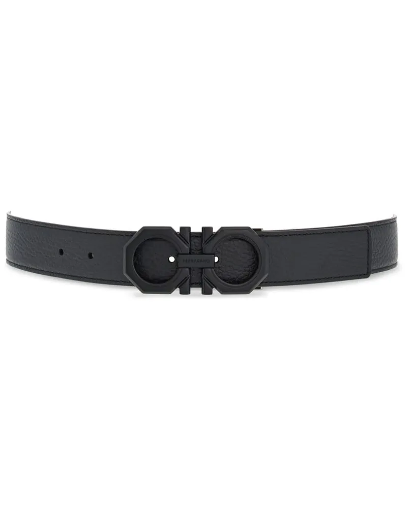 Ferragamo Gürtel mit Logo-Schnalle - Grau Grau