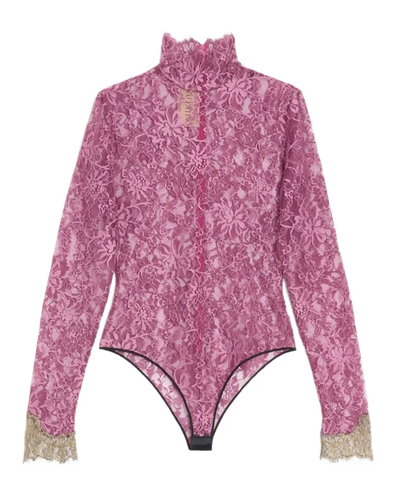 Valentino Garavani Body aus Spitze - Rosa Rosa