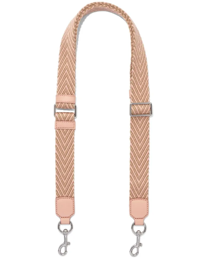 Marc Jacobs The Arrow Webbing Schulterriemen - Rosa Rosa