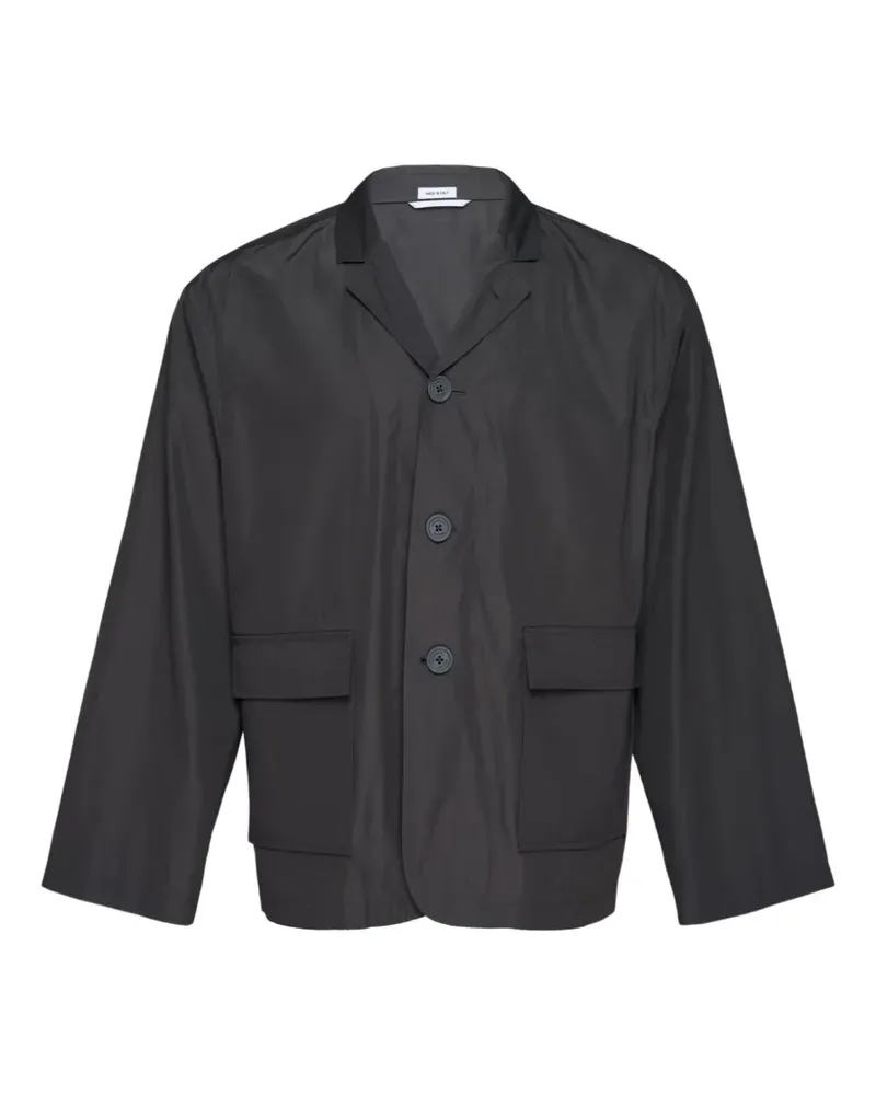 Thom Browne flap-pocket packable jacket - Grau Grau