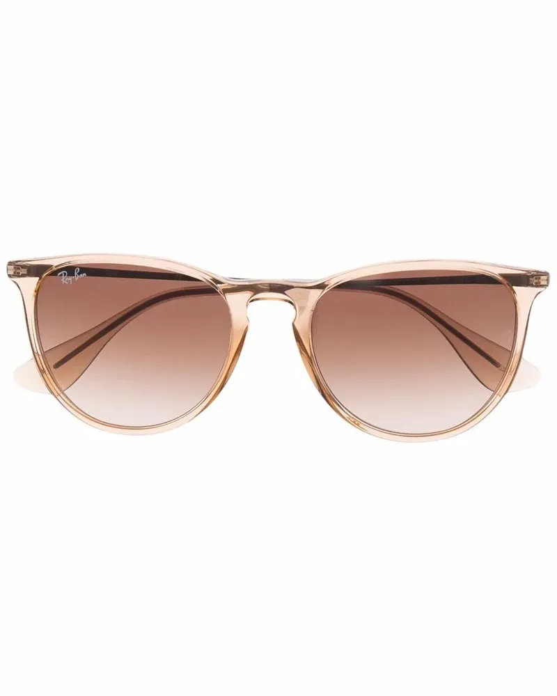 Ray Ban Transparente Brille mit eckigem Gestell - Braun Braun