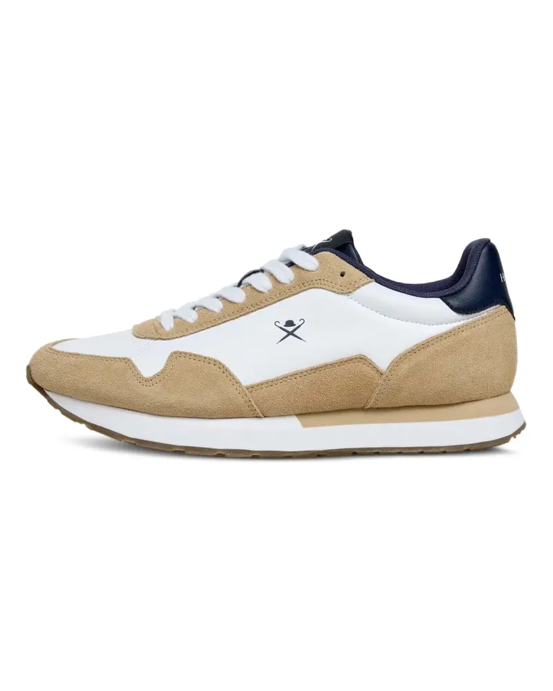 Hackett Vector Plain Sneakers mit Wildledereinsätzen - Nude Nude