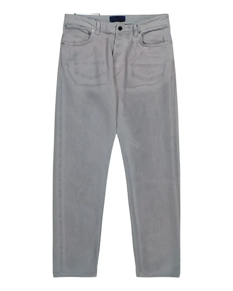 Stone Island J100005 Corroded Reflective Light Bull Jeans - Grau Grau