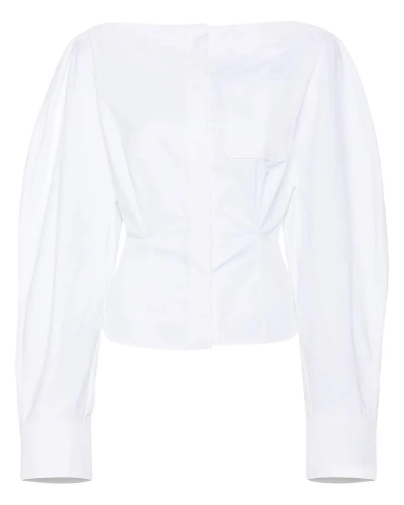 Jacquemus La Chemise Barco Hemd - Weiß Weiß
