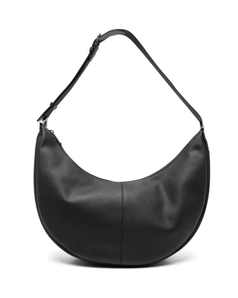Fendi large Melon leather shoulder bag - Schwarz Schwarz