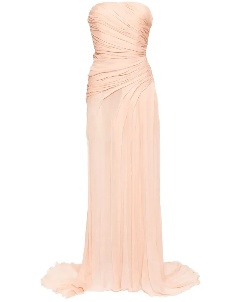 Ermanno Scervino Schulterfreies Abendkleid - Rosa Rosa
