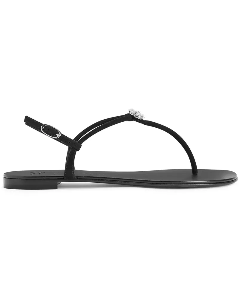 Giuseppe Zanotti Hollie Sandalen mit Kristallen - Schwarz Schwarz