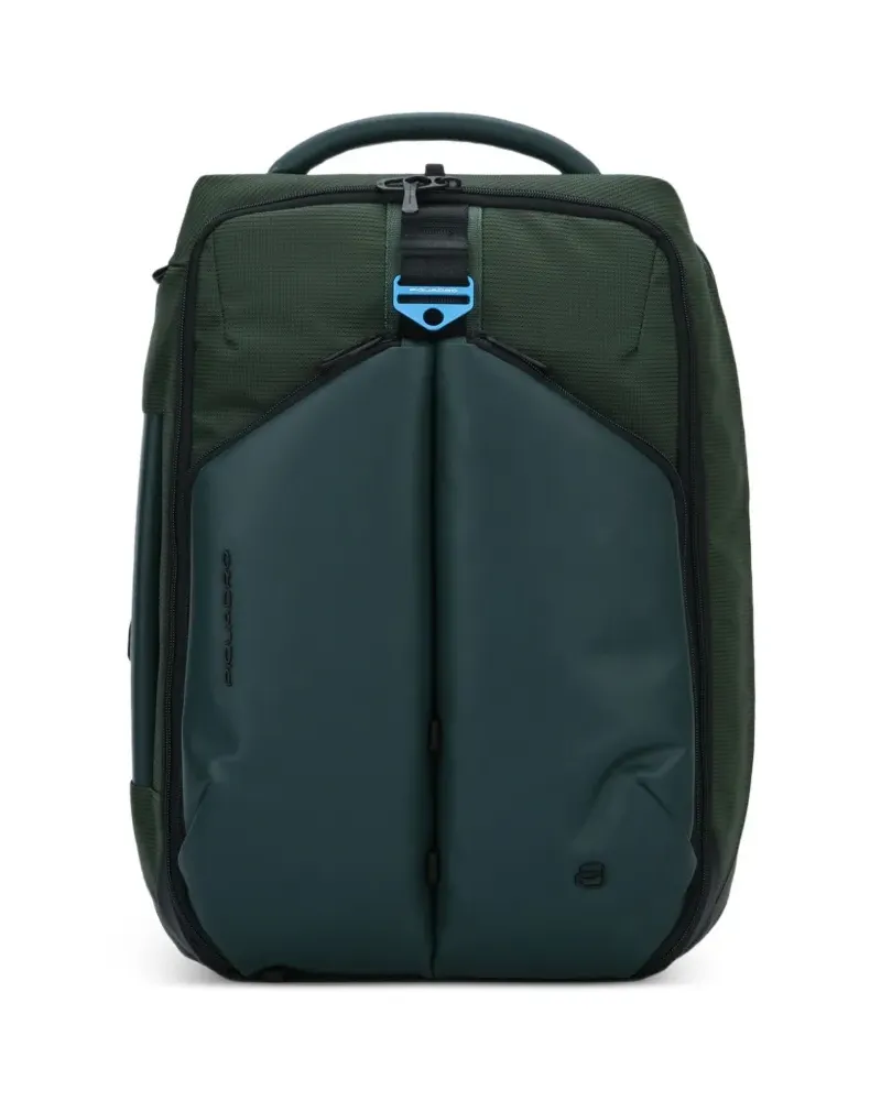 Piquadro expandable three-compartment backpack - Grün Grün